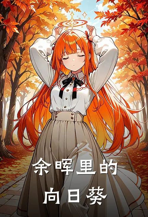 余晖里的向日葵